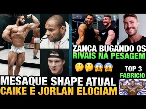 ZANCA BUGOU RIVAIS NA PESAGEM - MESAQUE IMPRESSIONA JORLAN E CAIKE - FABRICIO SOBRE O TOP 3 E MAIS