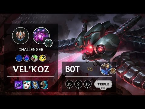 Vel'Koz Bot vs Ezreal - EUW Challenger Patch 10.12