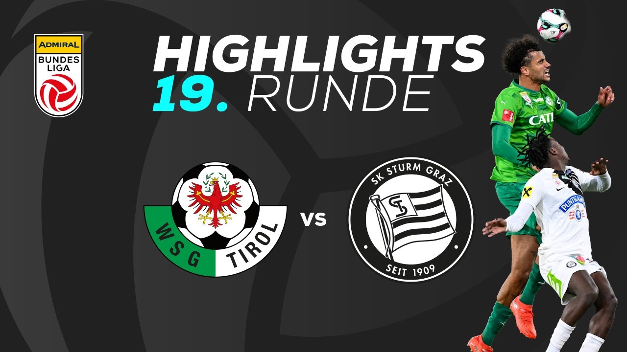 WSG Tirol vs SK Sturm Graz Highlights