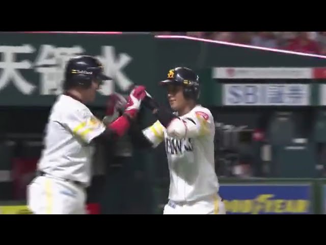 【2回裏】同級生対決を制したのはホークス・今宮!! 10号3ランで序盤から大量リード!! 2017/8/24 H-L