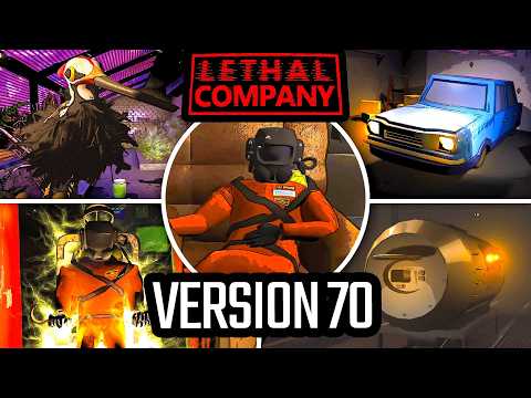 EVERYTHING NEW in UPDATE 70! - Lethal Company [Version 70 Showcase] Sapsucker & Mansion Update