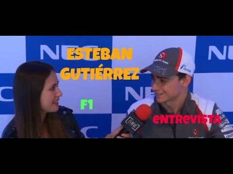 Esteban Gutiérrez entrevista previa al Gran Premio de Austin- Convivencia con niños