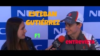 Esteban Gutiérrez entrevista previa al Gran Premio de Austin- Convivencia con niños