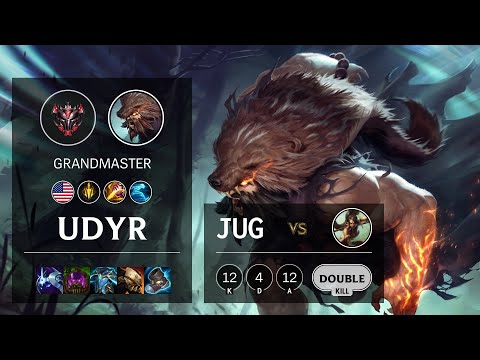 Udyr Jungle vs Nidalee - NA Grandmaster Patch 11.23