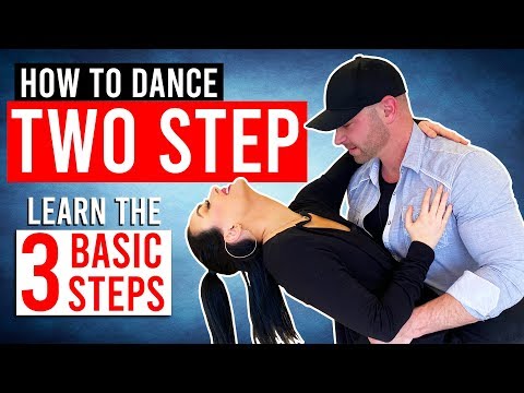 HOW TO TWO STEP DANCE - The "3 Secret Basic Steps" of Country 2 Step Dance