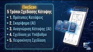 Πώς να σχεδιάσεις κάτοψη στο ElecScan: 5 Διαφορετικές Μέθοδοι