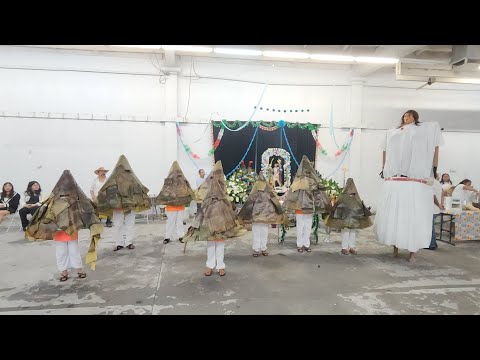 Tradicion y costubres San Cristobal Lachirioag. Danza de los Tamales de tres picos, Los Angles Ca