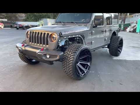 2022 JEEP WRANGLER WITH Fuel 26x14 inc wheels