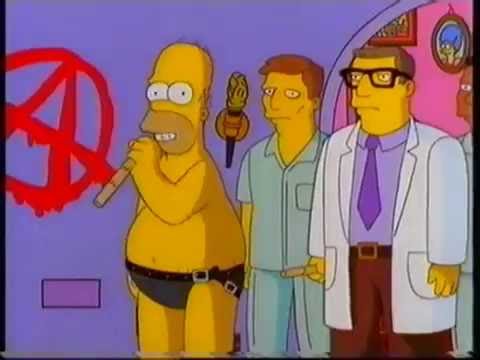 The Simpsons BBC2 continuity (2003 - 2004)