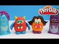Play Doh Monsters University Scare Chair Barber Shop Disney Play-Doh toy review unboxingsurpriseegg