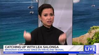 Lea Salonga Talks &#39;Once On This Island&#39; on New York Live