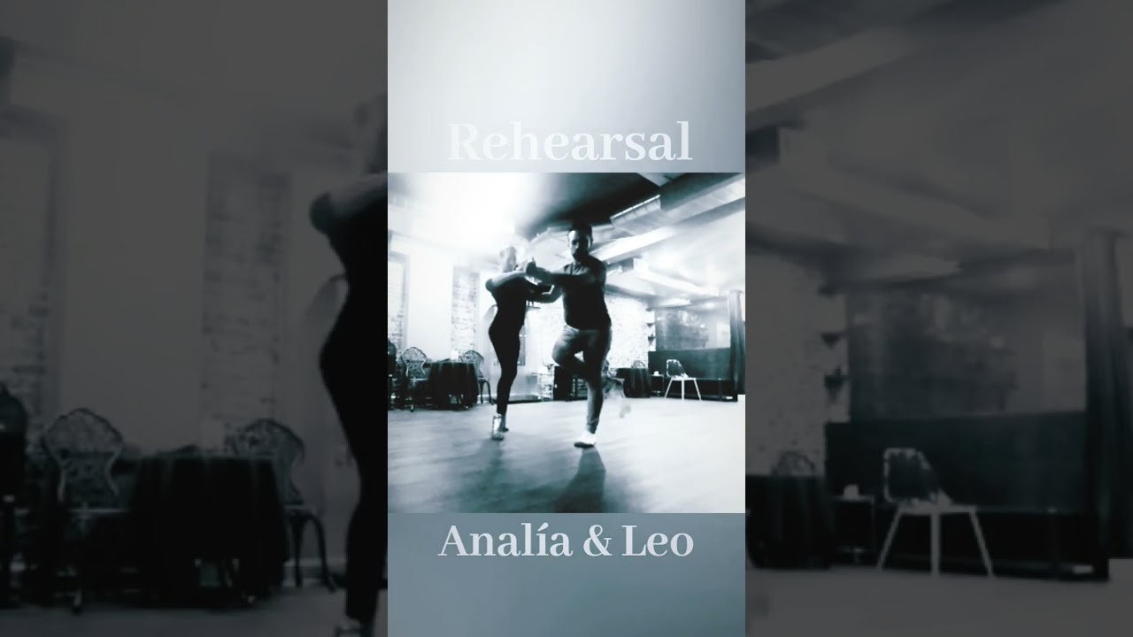 Video thumbnail for Ensayo con Leonardo Sardella en New York City 🏙️. Tango SHOW