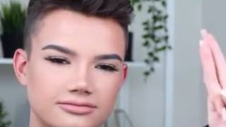 james charles' brother staring blankly and emotionless