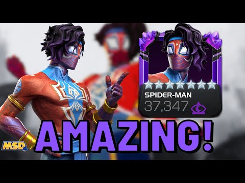 Spider-Man India is Amazing! Damage and Utility Showcase! Marvel Contest of Champions