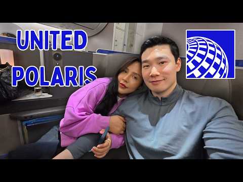 UNITED POLARIS Business Class Flight Review l Boeing 787-9 l Los Angeles to Hong Kong