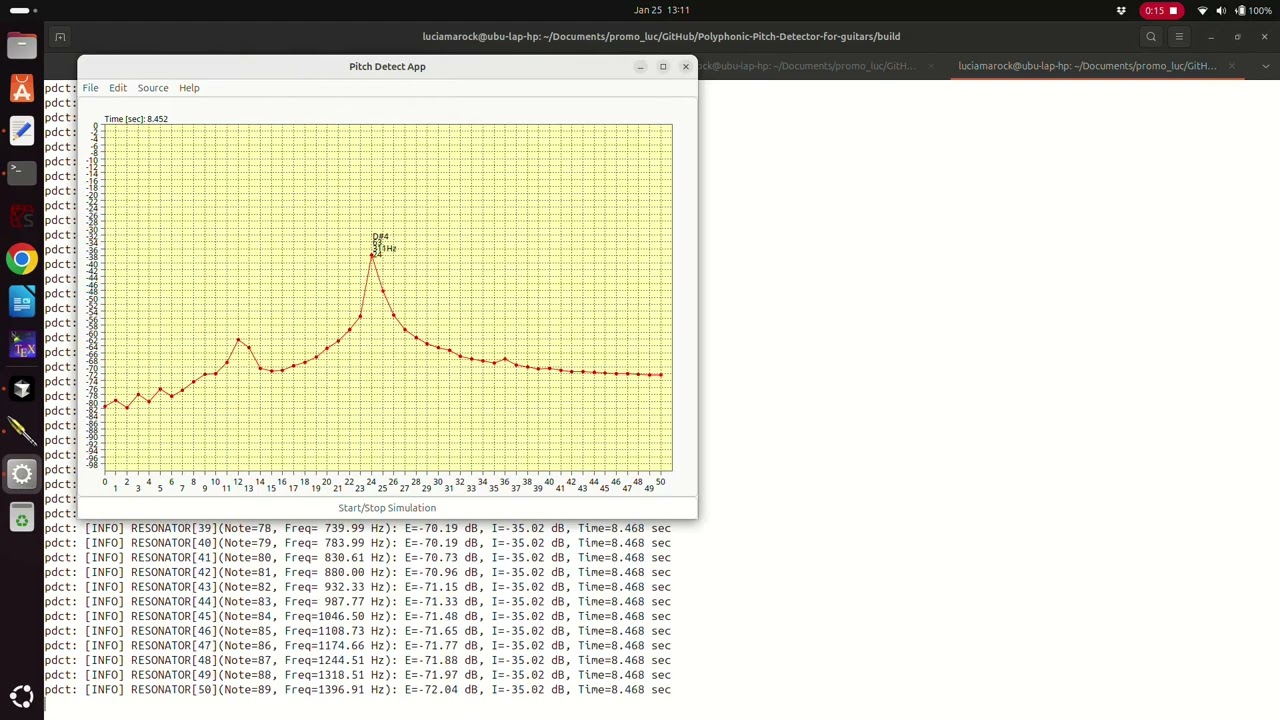 Running the old Pitch Detection Algorithm