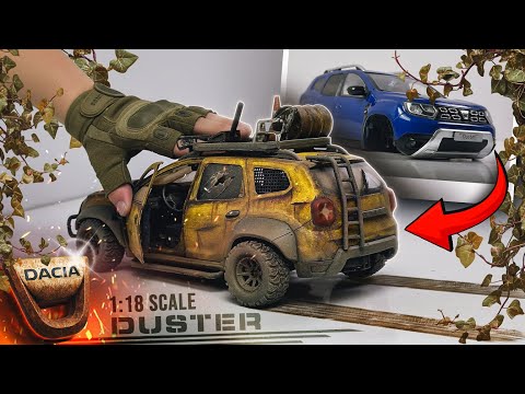 Post-Apocalyptic 4x4 Dacia Duster Diecast Build | Rust, Dust & Chaos! ☢️💀
