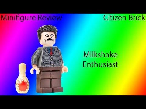 Custom Lego Minifigure Review: Citizen Brick Milkshake Enthusiast V2