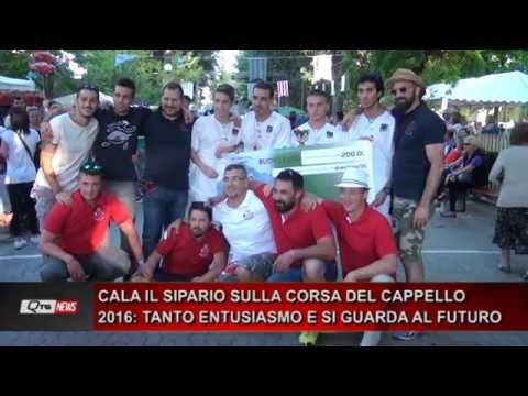 MANUWEBTV: PAGANICA ; CORSA DEL CAPPELLO 2016  servizio  TG