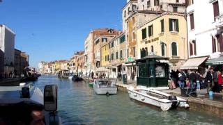 preview picture of video 'Cannaregio Canal, Venice, Veneto, Italy, Europe'