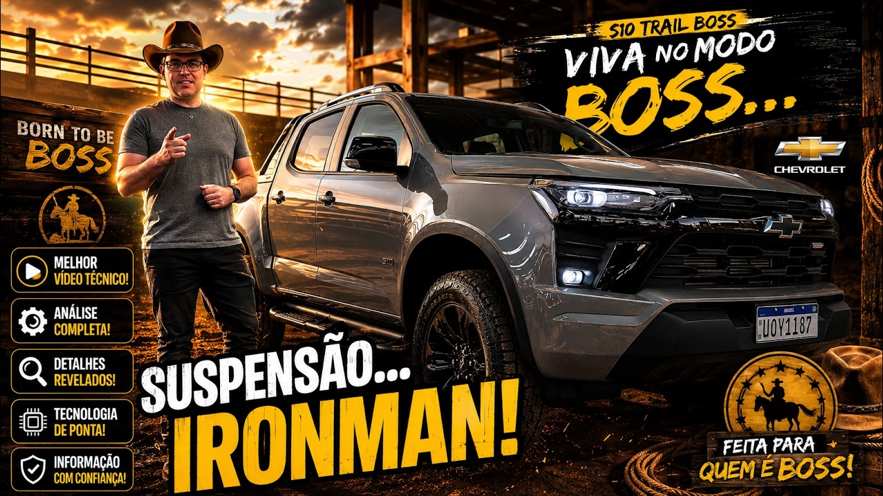 Nova Chevrolet S10 Trail Boss 2027: Preço e Detalhes