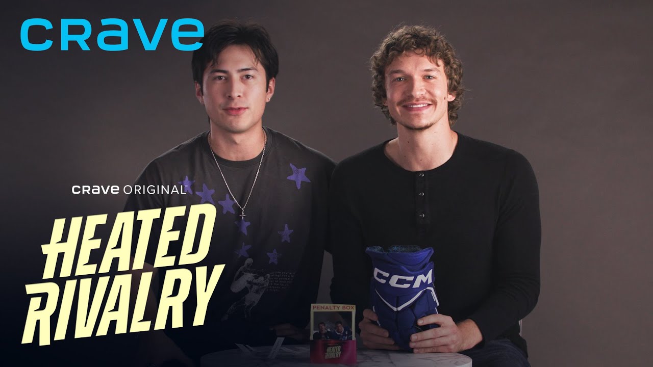 PENALTY BOX w/ Connor Storrie and Hudson Williams 🏒🥅 | Heated Rivalry (Crave Original)