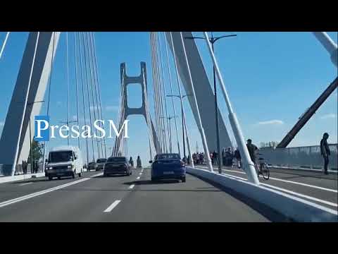 S-a inaugurat podul Transilvania din Satu Mare