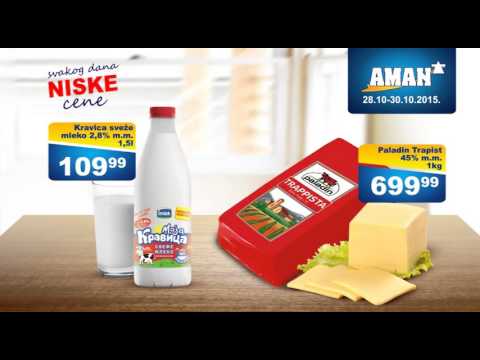 AMAN Vikend akcija 28.10.-30.10.2015