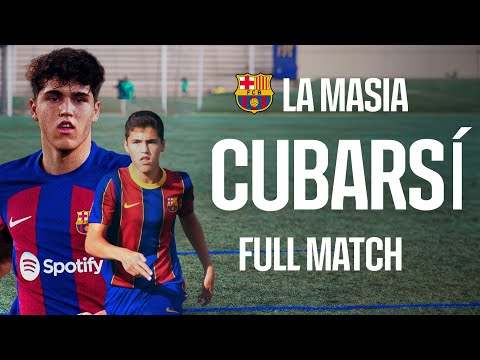 🍿 ENJOY PAU CUBARSI'S PERFORMANCE AT LA MASIA AT THE AGE OF 12 | FULL MATCH 💎 | FC Barcelona