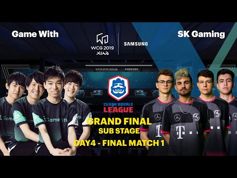 WCG 2019 CRL Invitational Finals | Match 1 Set 2 | GameWith vs SK Gaming