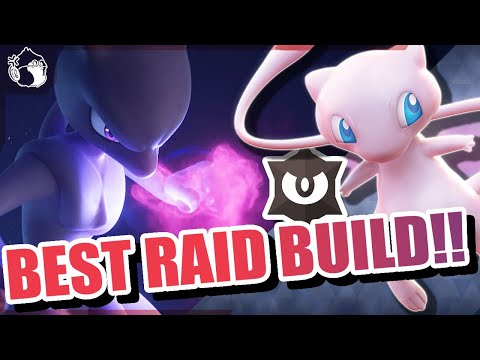 THIS DARK TERA MEW EASILY DEFEATS 7 Star MEWTWO RAIDS & DOES CRAZY DAMAGE!!😎(Solo Build Guide)