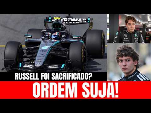 O VERDADEIRO MOTIVO DA MERCEDES OBRIGAR RUSSELL A DEIXAR ANTONELLI PASSAR