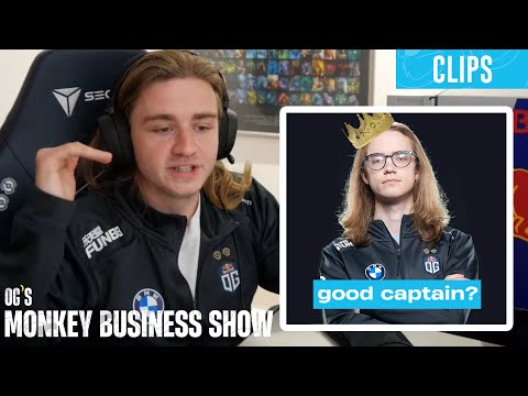 This is what N0tail said about the new captain Misha | OG's Monkey Business Show Clips