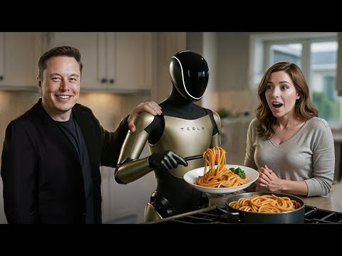 Tesla Bot Gen 3 Cooks A Meal & Cleans House In 2 Hours!
