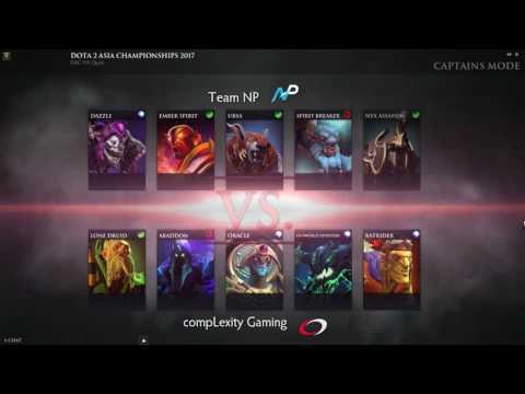 Complexity vs Team NP DAC 2017 Game 1