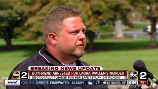 Days before his murder arrest Tessier hugged the family of  Laura Wallen