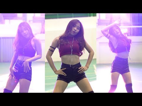 180318 Fa'Iz cover EXID (Ked as Junghwa) - 핫핑크 (HOT PINK) & DDD & 위아래 (UP&DOWN) @ JK Sport Festival