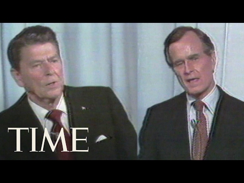 George H. W. Bush And Ronald Reagan Debate On Immigration In 1980 | TIME