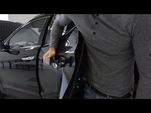 How to remove the door handle Hyundai Santa fe 2016