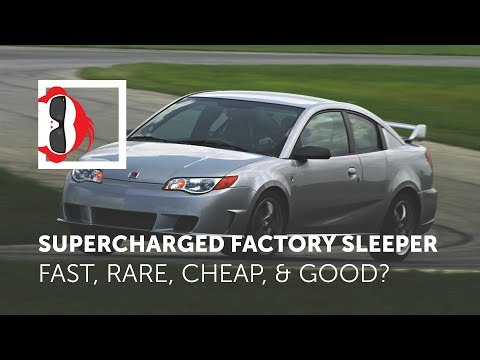 Supercharged Factory Sleeper 2007 Saturn Ion Redline Review - Is it a good fast first car?