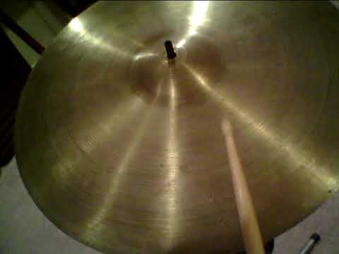 Zilco "Azco" 22" ('60s Canadian Zildjian pre Sabian) thin ride (2210g)