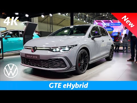 VW Golf 8 GTE - FIRST Look & Review in 4K | Exterior - Interior (245 HP) eHybrid