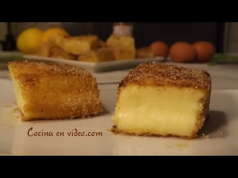 LECHE FRITA | Pastel de crema, postre fácil sin horno, paso a paso