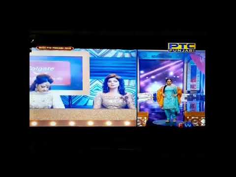 Introduction round of Harmeen kaur Miss PTC Punjabi 2019