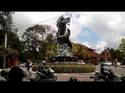Patung Sagung Wah di Kabupaten Tabanan Bali Nompember 2018