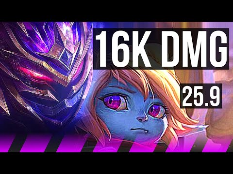 NAUTILUS & Kai'Sa vs POPPY & Jinx (SUP) | 4/3/22, 16k DMG | EUW Diamond | 25.9