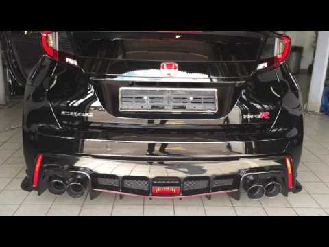 Honda Civic Type R 2015 Remus exhaust