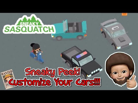 Sneaky Sasquatch - Sneak Peek - Customize Vehicles