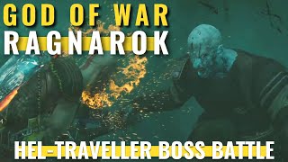 God of War Ragnarok - Helheim - Hel-Traveller boss battle
