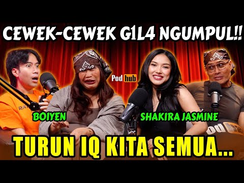BOIYEN AJARIN GUA ADEGAN KISS1NG‼️ADUH SHAKIRA JASMINE, CAKEP TAPI KOSHOONG😂 -VIDI